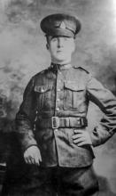Willie Boudreau, brother of Maria (Boudreau) Goyetche of Petit de Grat, NS  (circa 1917)