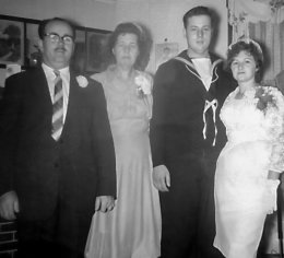 Larry, Frances, Ken & Muriel Goyetche of Halifax, NS (1963)